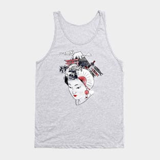 Japan mind Tank Top